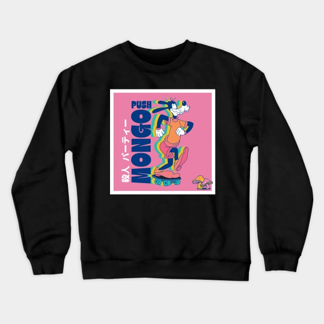 TOA Push Mongo Side A Crewneck Sweatshirt by teensonacid